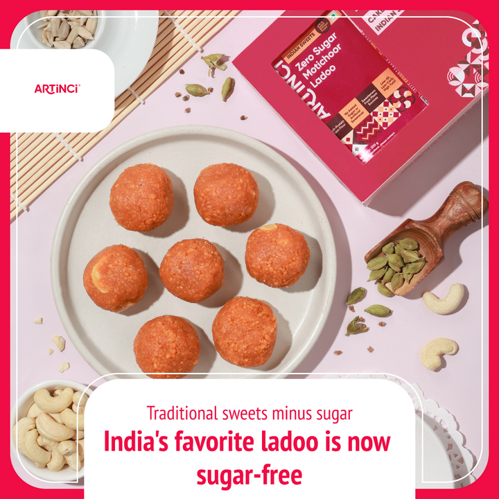 motichoor laddu haldiram godesi blinkit anand sweets sugarfree laddu