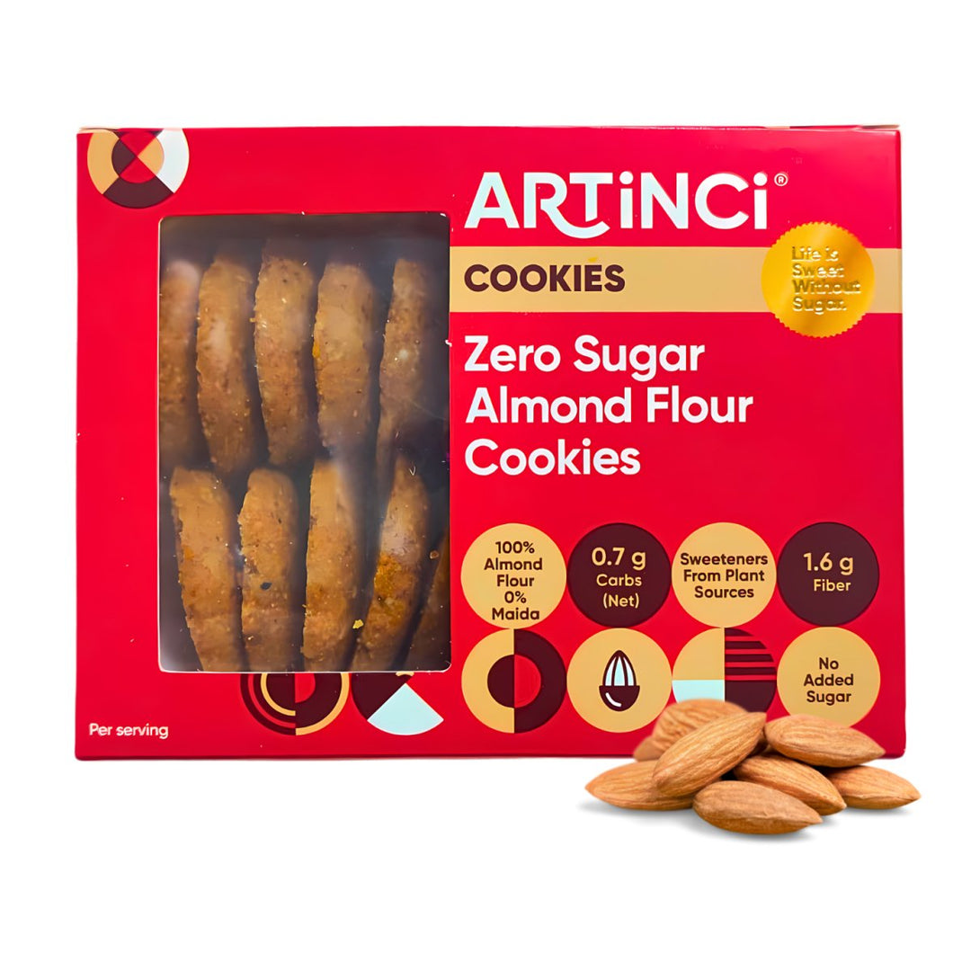 Almond Cookies - Sugar Free, Gluten Free, Keto - Artinci#sugar - free##diabetic - friendly##weightloss#