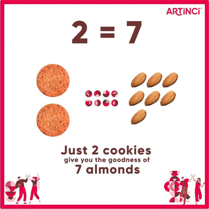 Almond Cookies X Multi packs - Sugar Free, Gluten Free, Keto (185g) - Artinci#sugar - free##diabetic - friendly##weightloss#