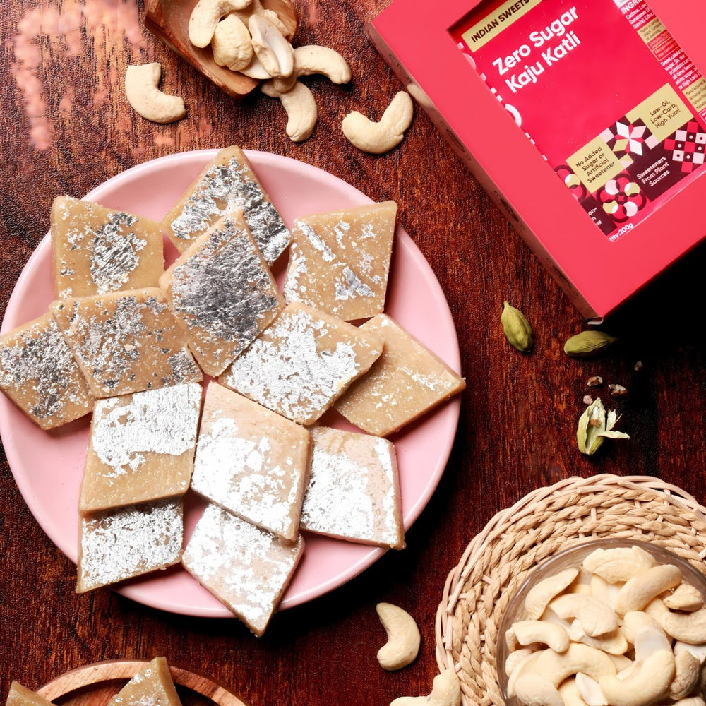 Kaju Katli (200g) & Motichoor Ladoo (200g) Combo - Artinci#sugar - free##diabetic - friendly##weightloss#