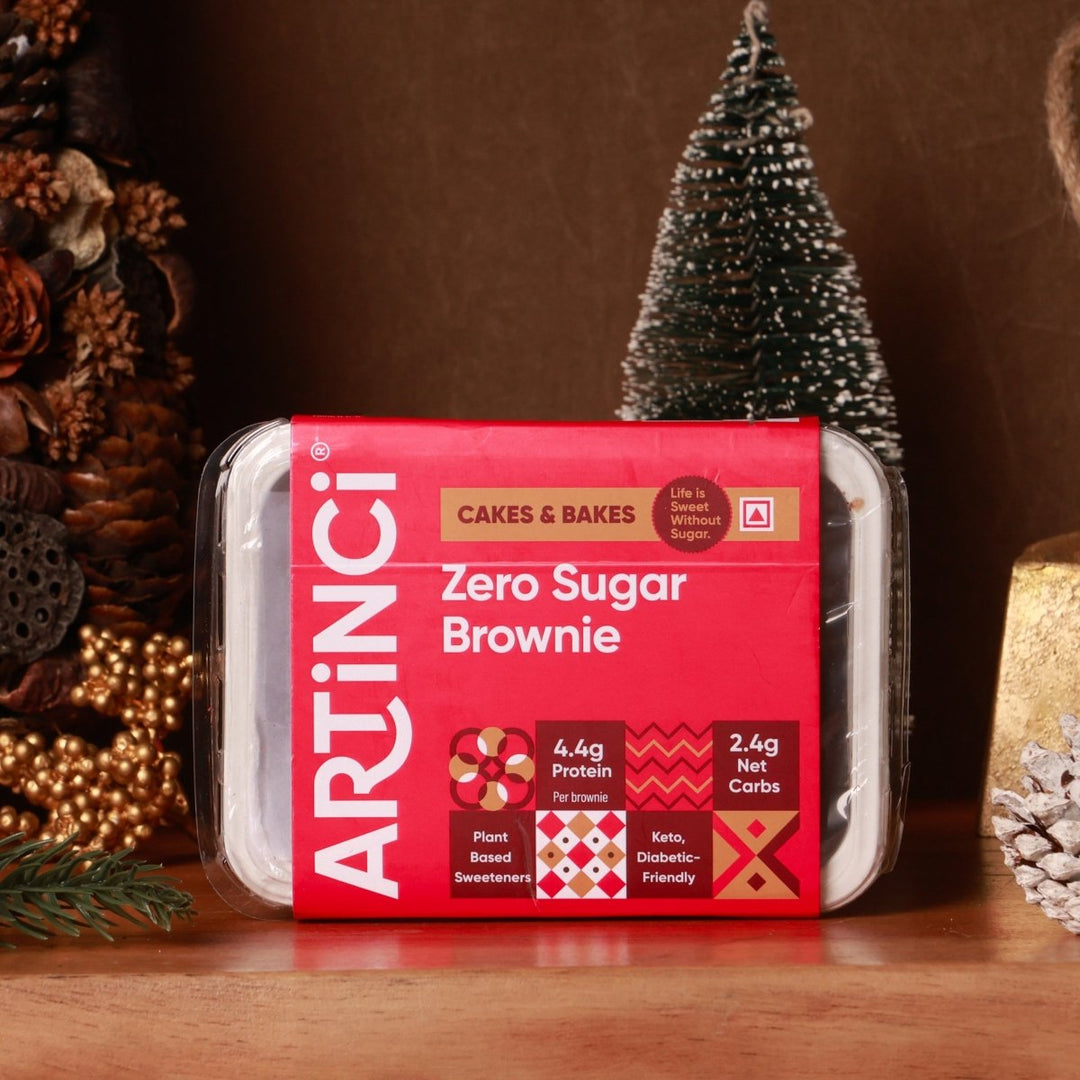 Keto Brownie - Sugar Free, Diabetic Friendly (contains egg) - Artinci#sugar - free##diabetic - friendly##weightloss#