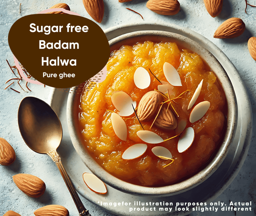 Pure Ghee Badam Halwa (Almond) | High Protein | Sugar Free, Diabetic Friendly - Artinci#sugar - free##diabetic - friendly##weightloss#