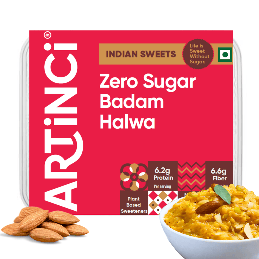 Pure Ghee Badam Halwa (Almond) | High Protein | Sugar Free, Diabetic Friendly - Artinci#sugar - free##diabetic - friendly##weightloss#