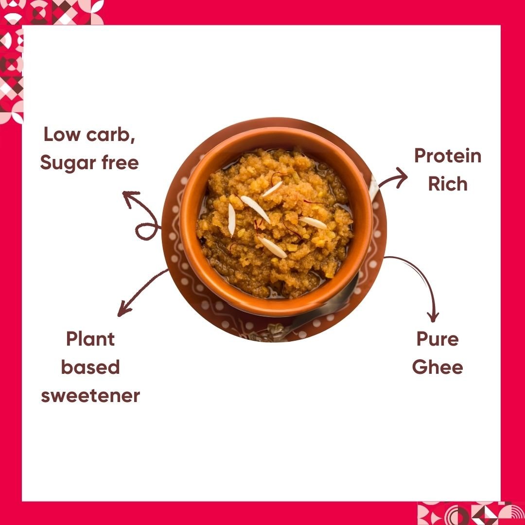 Pure Ghee Moong Dal Halwa | High Protein | Sugar Free, Diabetic Friendly - Artinci#sugar-free##diabetic-friendly##weightloss#