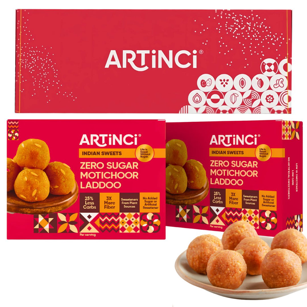 Sugar free Motichoor Ladoo (200g) X 2 nos pack - Artinci#sugar - free##diabetic - friendly##weightloss#